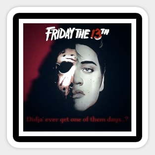 Friday The 13th Sticker